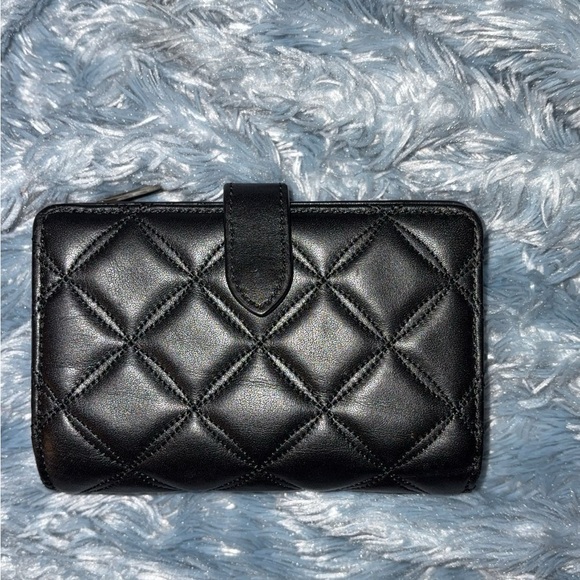 Kate Spade Black Quilted Wallet - Picture 4 of 11